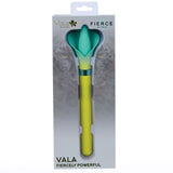 Maia VALA - Yellow - Yellow/Green 22.2 cm USB Rechargeable Flower Vibrator-MA25-07-YELLOW