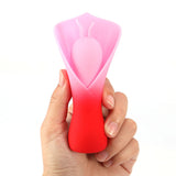 Maia MINA - Red - Red/Pink USB Rechargeable Fluttering Flower Stimulator-MA25-11-RED