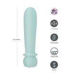 Maia SYMBA - Teal - Teal 10.8 cm USB Rechargeable Powerful Bullet