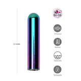 Maia COSMO - Metallic Coloured 8.9 cm USB Rechargeable Bullet