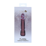 Maia FLORA - Burgundy - Burgundy 12.7 cm USB Rechargeable Powerful Bullet