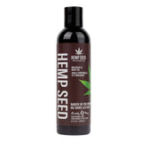 Hemp Seed Massage & Body Oil - Naked In The Woods (White Tea & Ginger) Scented - 237 ml Bottle-MAS022