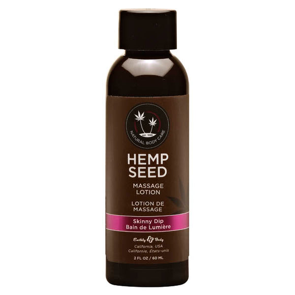 Hemp Seed Massage Lotion - Skinny Dip (Vanilla & Faiy Floss) Scented - 59 ml Bottle-ML121