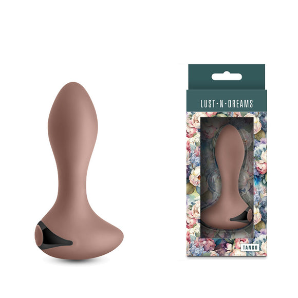 Lust-n-Dreams - Tango - Autumn - Beige 11.5 cm USB Rechargeable Vibrating Butt Plug-NSN-0245-02