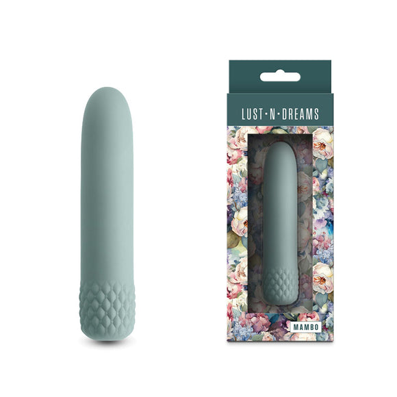 Lust-n-Dreams - Mambo - Sage - Green 12.2 cm USB Rechargeable Bullet-NSN-0245-28