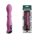 Lust-n-Dreams - Cadence - Blush - Purple 18.2 cm USB Rechargeable Thrusting & Sliding Vibrator-NSN-0245-54