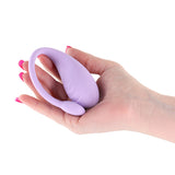 Techno - Rave - Purple - Purple USB Rechargeable Vibrator with App Control-NSN-0287-65
