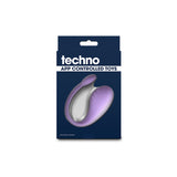 Techno - Rave - Purple - Purple USB Rechargeable Vibrator with App Control-NSN-0287-65