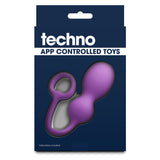 Techno - Bop - Purple USB Rechargeable Vibrating Kegel Exerciser with App Contol-NSN-0287-85