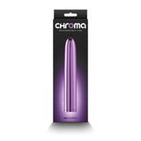 Chroma - Purple - Metallic Purple 17 cm USB Rechargeable Vibrator-NSN-0305-15