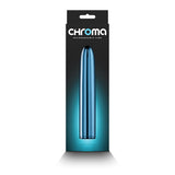 Chroma - Teal - Metallic Teal 17 cm USB Rechargeable Vibrator-NSN-0305-17