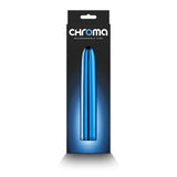 Chroma - Blue - Metallic Blue 17 cm USB Rechargeable Vibrator-NSN-0305-18