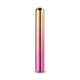 Chroma Sunrise - Large - Metallic Pink/Gold 13.8 cm USB Rechargeable Vibrator-NSN-0305-40