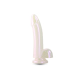 Fantasia - Smooth 5 - Pearl - Pearlescent White 14.8 cm Dildo-NSN-0385-01