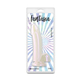 Fantasia - Smooth 5 - Pearl - Pearlescent White 14.8 cm Dildo-NSN-0385-01