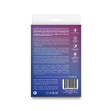 Colours Curve - Vibrating 5 Dildo - Purple - Purple 12.6 cm USB Rechargeable Vibrating Dildo with Wireless Remote-NSN-0402-45