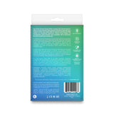 Colours Curve - Vibrating 5 Dildo - Teal - Teal 12.6 cm USB Rechargeable Vibrating Dildo with Wireless Remote-NSN-0402-47