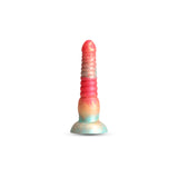 Colours Stacked - 6 Dildo - Red/Gold - Red/Gold 16 cm Fantasy Dildo-NSN-0412-01