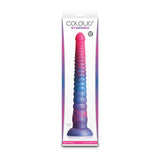 Colours Stacked - 12 Dildo - Pink/Blue - Pink/Blue 30.6 cm Fantasy Dildo-NSN-0412-22