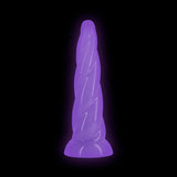 Firefly - Siren - Purple - Glow in Dark Purple 19 cm Dildo-NSN-0479-25
