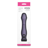 INYA Integra - Gray - Grey 18.2 cm USB Rechargeable Vibrator with Sliding Ring Shaft-NSN-0560-59