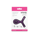 INYA Valiant - Berry - Purple USB Rechargeable Vibrating Cock Ring-NSN-0561-16