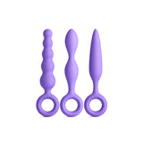 INYA Trio Kit - Purple - Purple Anal Plugs - Set of 3