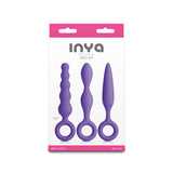 INYA Trio Kit - Purple - Purple Anal Plugs - Set of 3