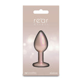 Rear Assets Iridescent - Small - Champagne - Iridescent Champagne 7.1 cm Small Butt Plug-NSN-0968-06