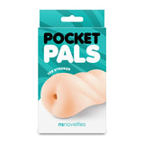 Pocket Pals Anal Stroker - Flesh - Flesh Anal Stroker-NSN-1020-11