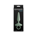 Renegade Maverick - Sage - Green 15 cm USB Rechargeable Vibrating Butt Plug-NSN-1132-48