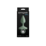 Renegade Orion - Sage - Green 13 cm USB Rechargeable Vibrating Butt Plug-NSN-1132-58