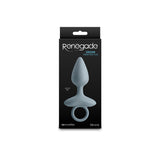 Renegade Orion - Grey - Grey 13 cm USB Rechargeable Vibrating Butt Plug-NSN-1132-59