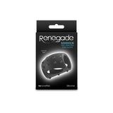 Renegade Sidekick - Black - Black USB Rechargeable Vibrating Penis Cage-NSN-1150-03