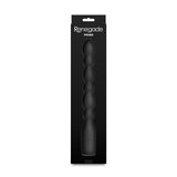 Renegade Prime - Black - Black 28.8 cm USB Rechargeable Vibrating Anal Beads