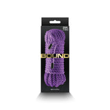 Bound Rope - Purple - Purple Bondage Rope - 7.6 metre length-NSN-1300-05