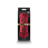 Bound Rope - Red - Red Bondage Rope - 7.6 metre length-NSN-1300-06