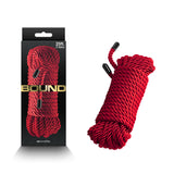 Bound Rope - Red - Red Bondage Rope - 7.6 metre length-NSN-1300-06
