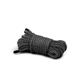 Bondage Couture Rope - Black - Black Bondage Rope - 7.6 metre-NSN-1307-33