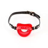 Fetish & Fashion - Kourtney - Red Lips Open Mouth Restraint-NSN-1801-06AP