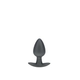 OUCH! Anal Plug - Medium - Gun Metal - Gun Metal Grey 7.9 cm Medium Butt Plug-OU1018GUN