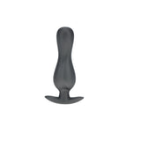 OUCH! Curvy Anal Plug - Gun Metal - Gun Metal Grey 11.7 cm Butt Plug-OU1024GUN
