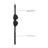 OUCH! Diamond Studded Eye-Mask - Black Eye Mask-OU573BLK