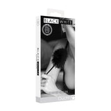 OUCH! Black & White Feather Tickler - Black Feather Crop-OU694BLK