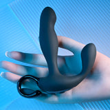 Playboy Pleasure COME HITHER - Black 13.2 cm USB Rechargeable Vibrating Prostate Massager with Wireless Remote Control-PB-RS-2383-2