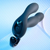 Playboy Pleasure COME HITHER - Black 13.2 cm USB Rechargeable Vibrating Prostate Massager with Wireless Remote Control-PB-RS-2383-2