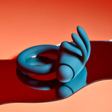 Playboy Pleasure BUNNY BUZZER - Green USB Rechargeable Vibrating Cock Ring-PB-RS-2451-2