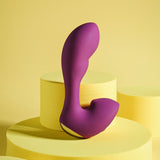 Playboy Pleasure ARCH - Purple 14.1 cm USB Rechargeable G-Spot Vibrator-PB-RS-3182-2