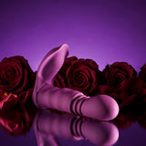 Playboy Pleasure MATCH PLAY - Pink USB Rechargeable with C-Ring Attachment-PB-RS-4721-2