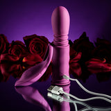 Playboy Pleasure MATCH PLAY - Pink USB Rechargeable with C-Ring Attachment-PB-RS-4721-2